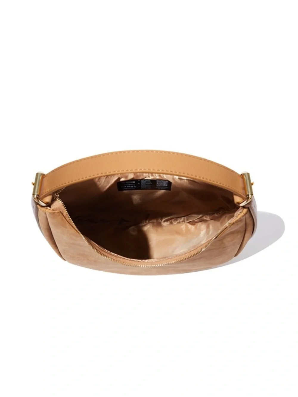 Everyday Tan Crescent Shoulder Bag - Picture 6 of 6
